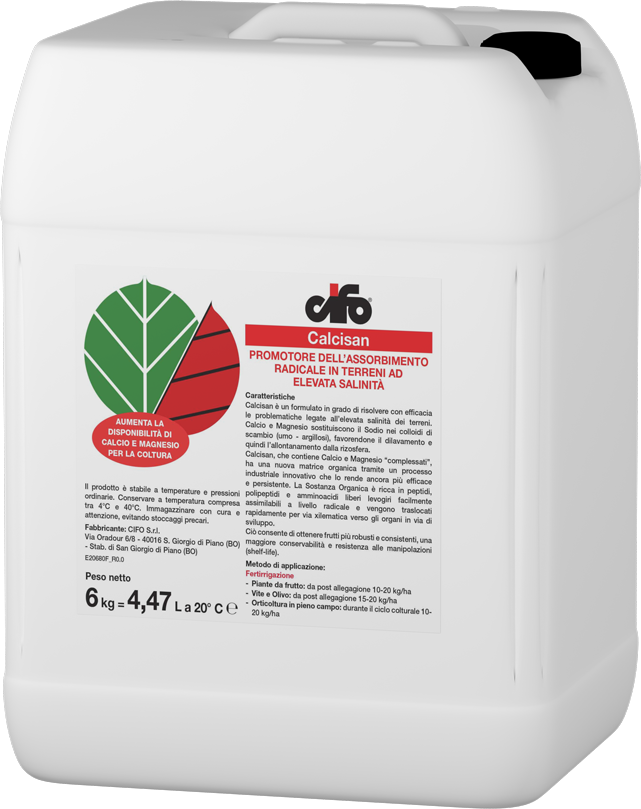 Promotore dell’assorbimento radicale in terreni ad elevata salinità