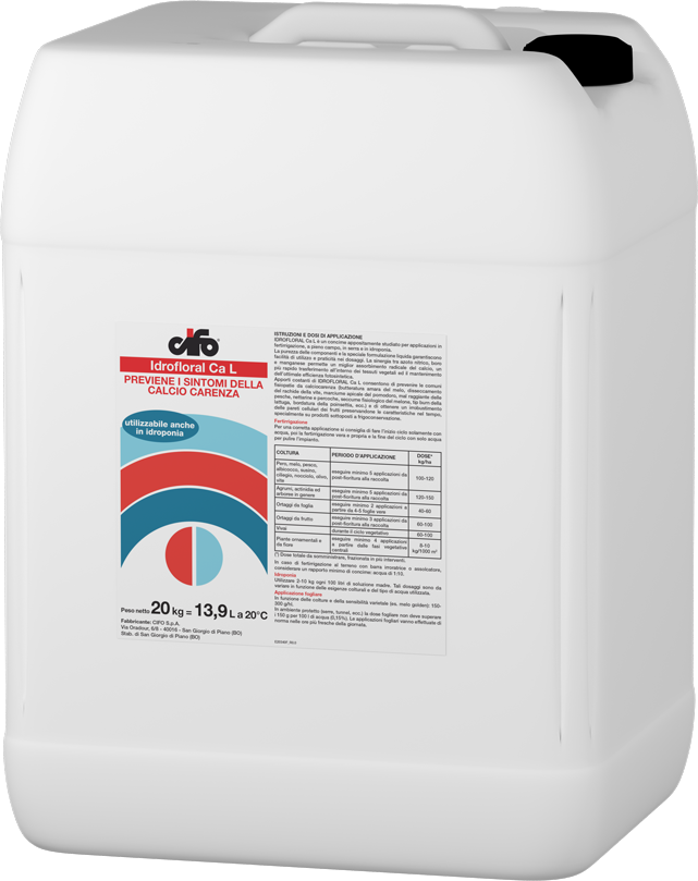 Favorisce la consistenza e la conservabilità dei frutti