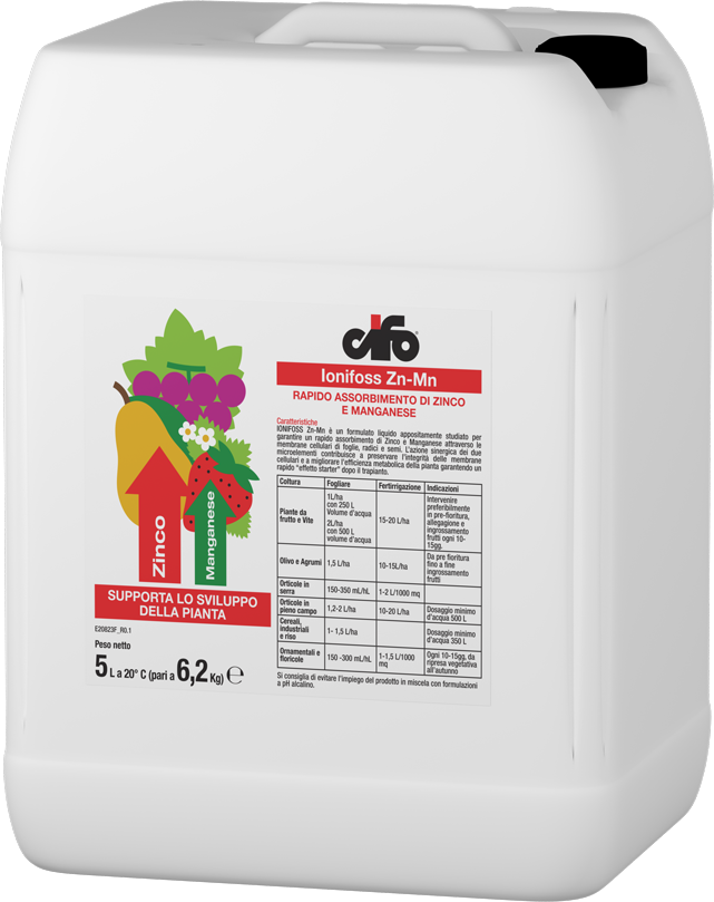 Rapido assorbimento di Zinco e manganese