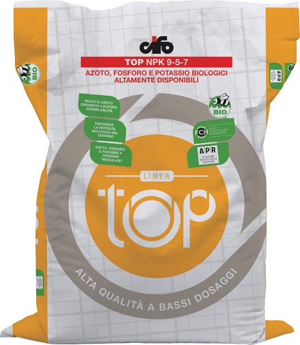 Azoto, fosforo e potassio biologici altamente disponibili