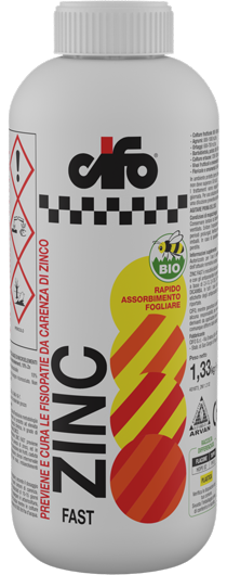 Zinco a rapido assorbimento fogliare